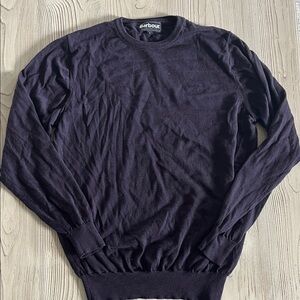 Barbour merino wool Crewneck Sweater opium dark purple men’s size large
